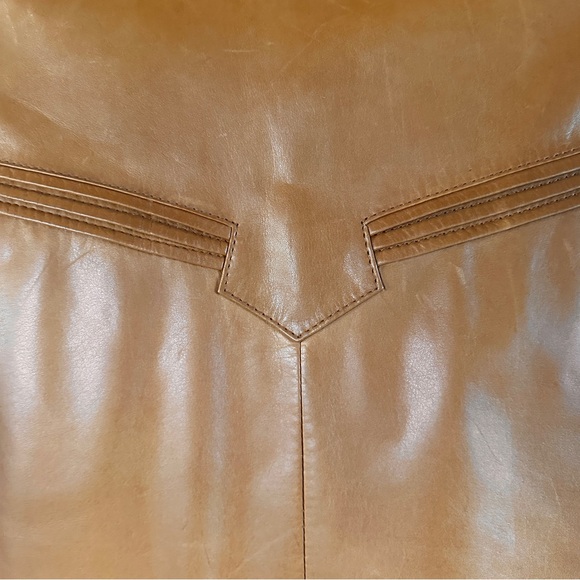 Pioneer Wear Vintage Leather Western Blazer Jacket Coat 42 - Picture 5 of 15